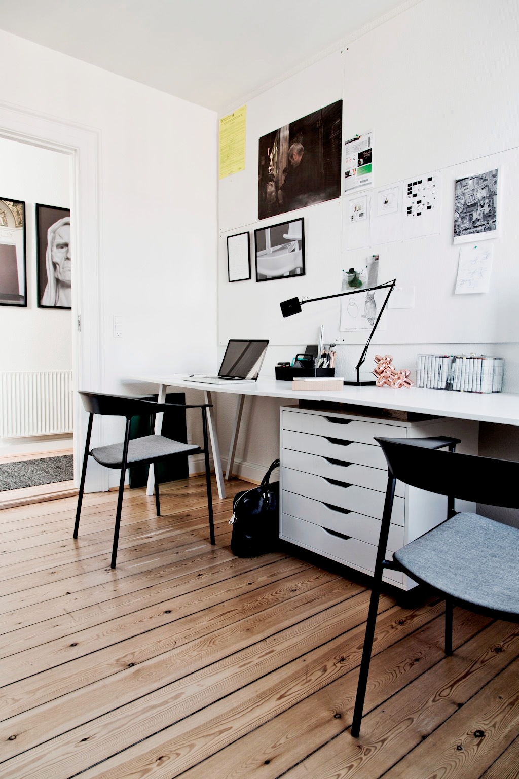 Lerche design spisebordsstole, barstole og skamler
