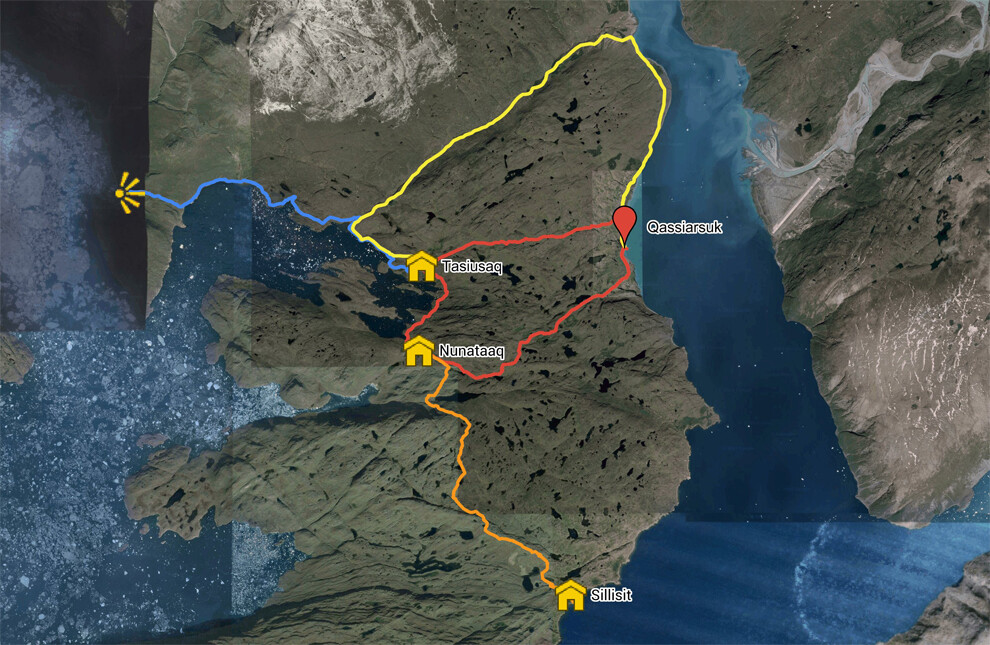Qassiarsuk map